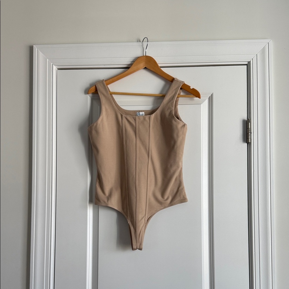 Blue Rain Tan Bodysuit